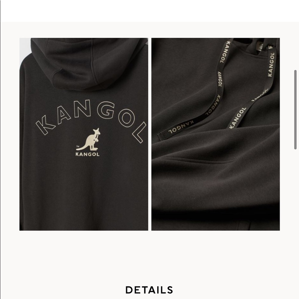 KANGOL X HM HOODIE - Picture 3 of 4